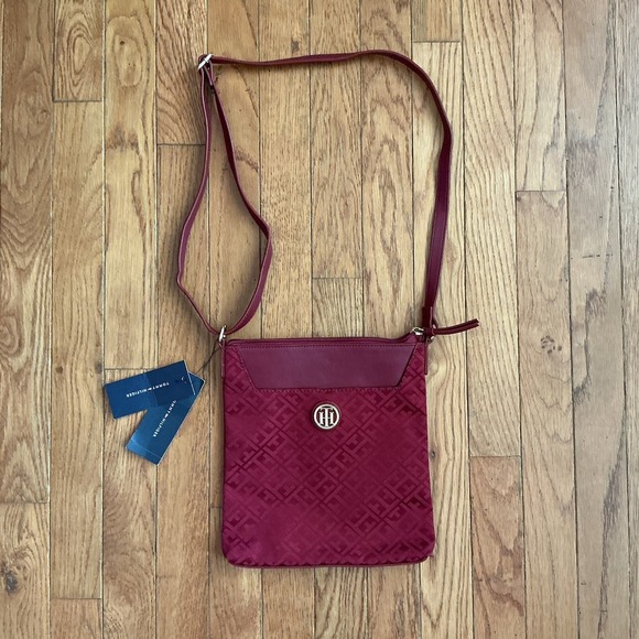 Tommy Hilfiger Handbags - NEW TOMMY HILFIGER CROSSBODY HANDBAG, RED COLOR, MSRP $ 78.00
